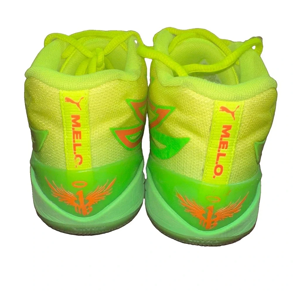 PUMA Nickelodeon x MB.02 Slime Basketball Shoes Men's Size 10.5 LaMelo Ball